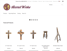 Tablet Screenshot of barrelwerks.com